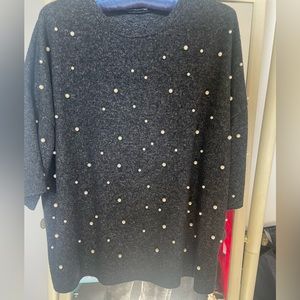 Grey Zara light sweater
